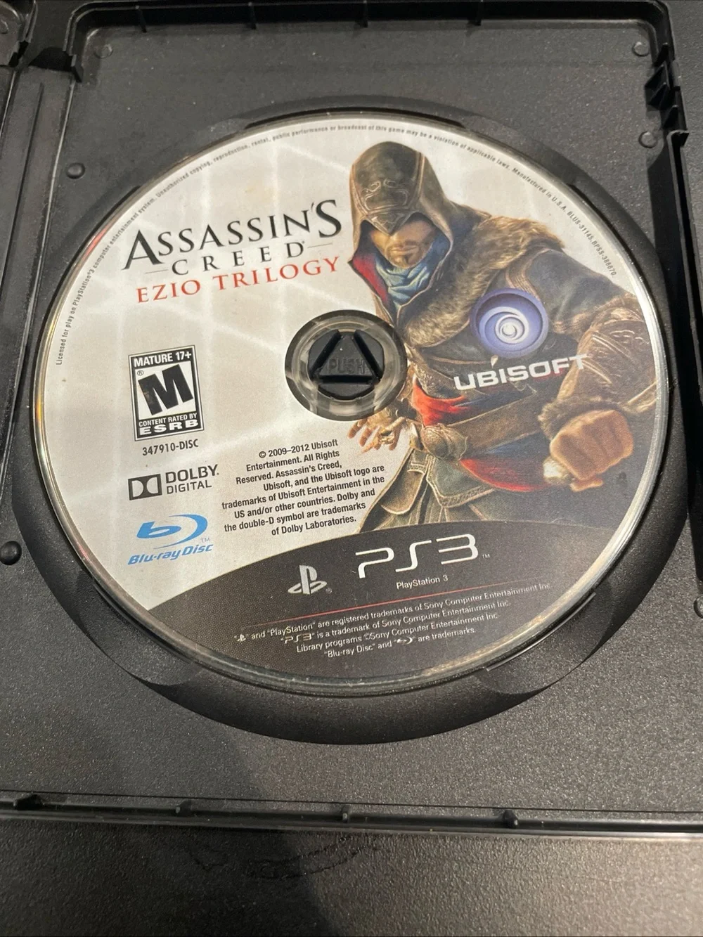 Assassin's Creed: The Ezio trilogy (Sony PlayStation 3, 2014) Disc Only